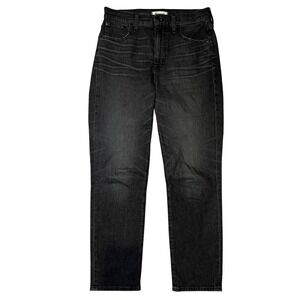 Madewell The Perfect Vintage Crop Jean High Rise Faded Black 29 Tall PVC